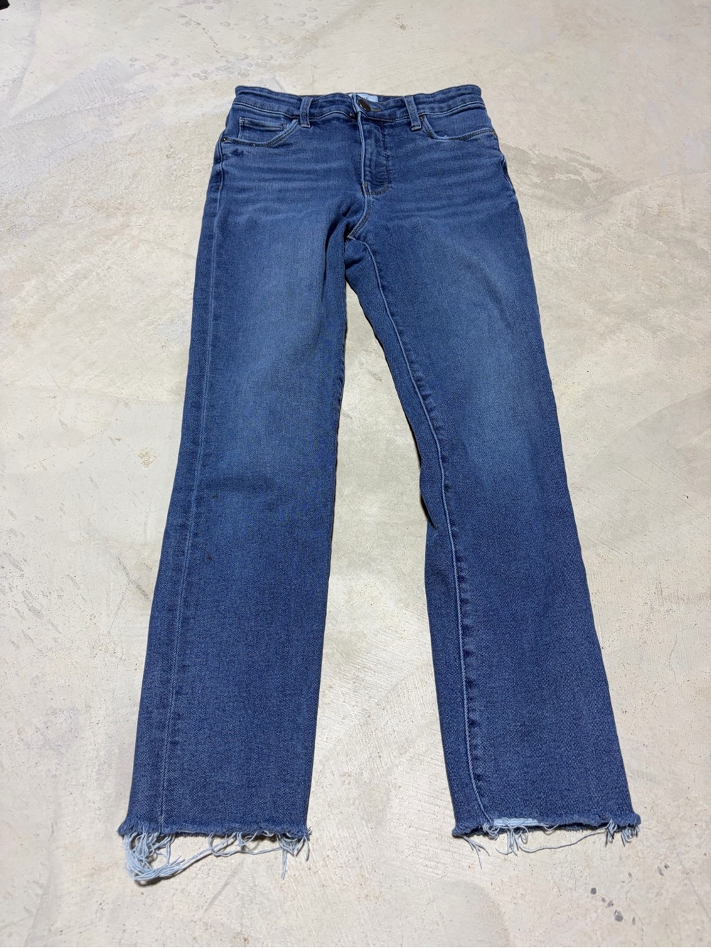 Evereve ever straight Women’s Blue Jeans high rise 25